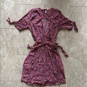 Gap Faux Wrap Dress